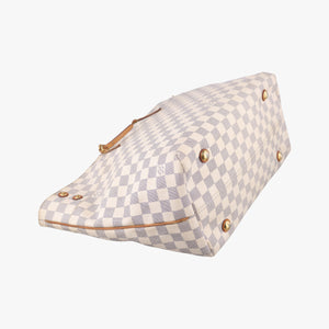 Pre-owned Louis Vuitton Cabas MM Azur Damier Canvas N41375 shoulderbag | stylenewstar