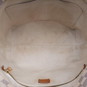 Pre-owned Louis Vuitton Cabas MM Azur Damier Canvas N41375 shoulderbag | stylenewstar