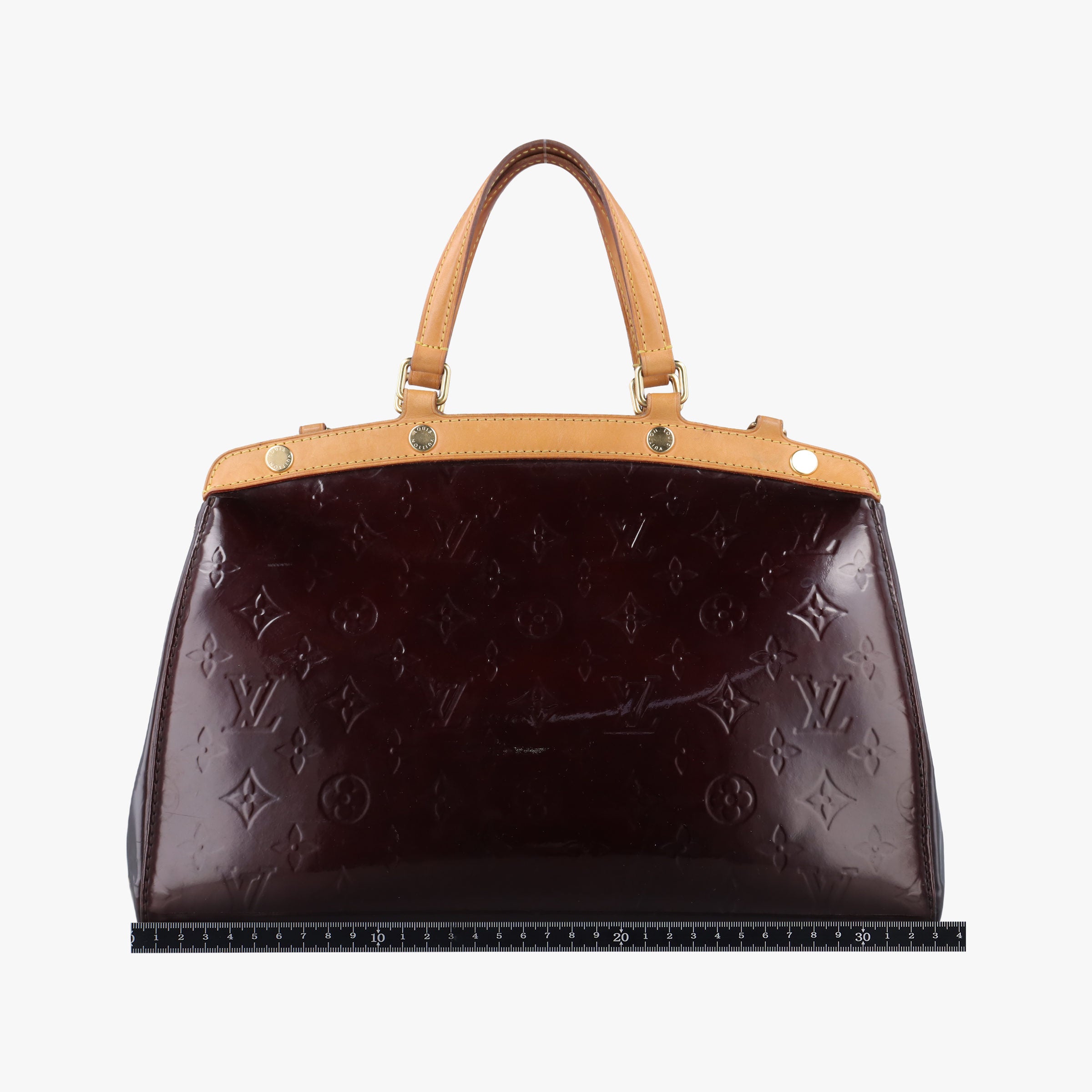 Pre-owned Louis Vuitton Brea MM AMARANTE Vernis M91619 shoulderbag | stylenewstar