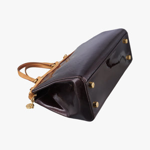 Pre-owned Louis Vuitton Brea MM AMARANTE Vernis M91619 shoulderbag | stylenewstar