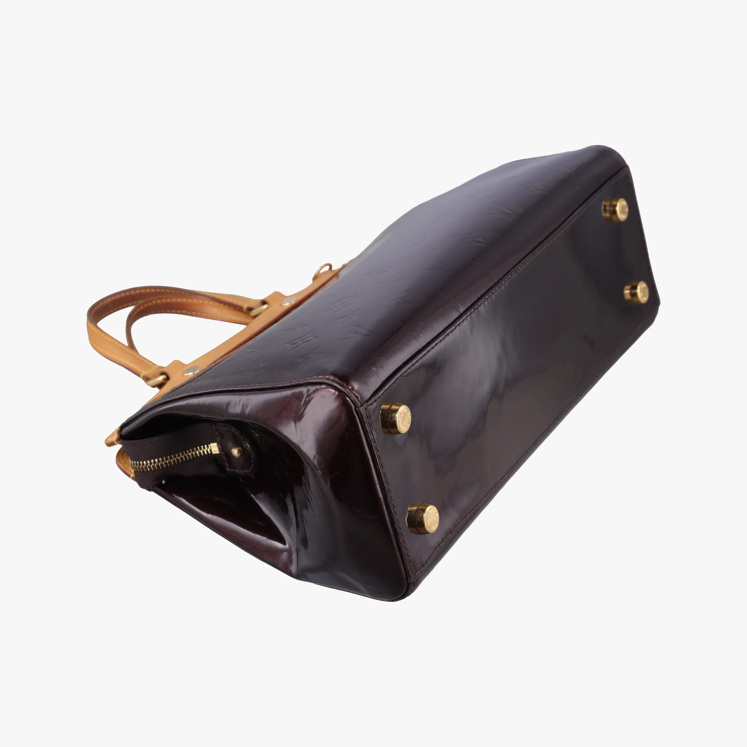 Pre-owned Louis Vuitton Brea MM AMARANTE Vernis M91619 shoulderbag | stylenewstar