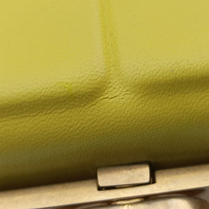 Pre-owned Chanel Chocolate Bar Yellow lambskin A94482 shoulderbag | stylenewstar