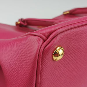 Vintage Prada Galleria Pink SAFFIANO Leather BN1786 shoulderbag | stylenewstar