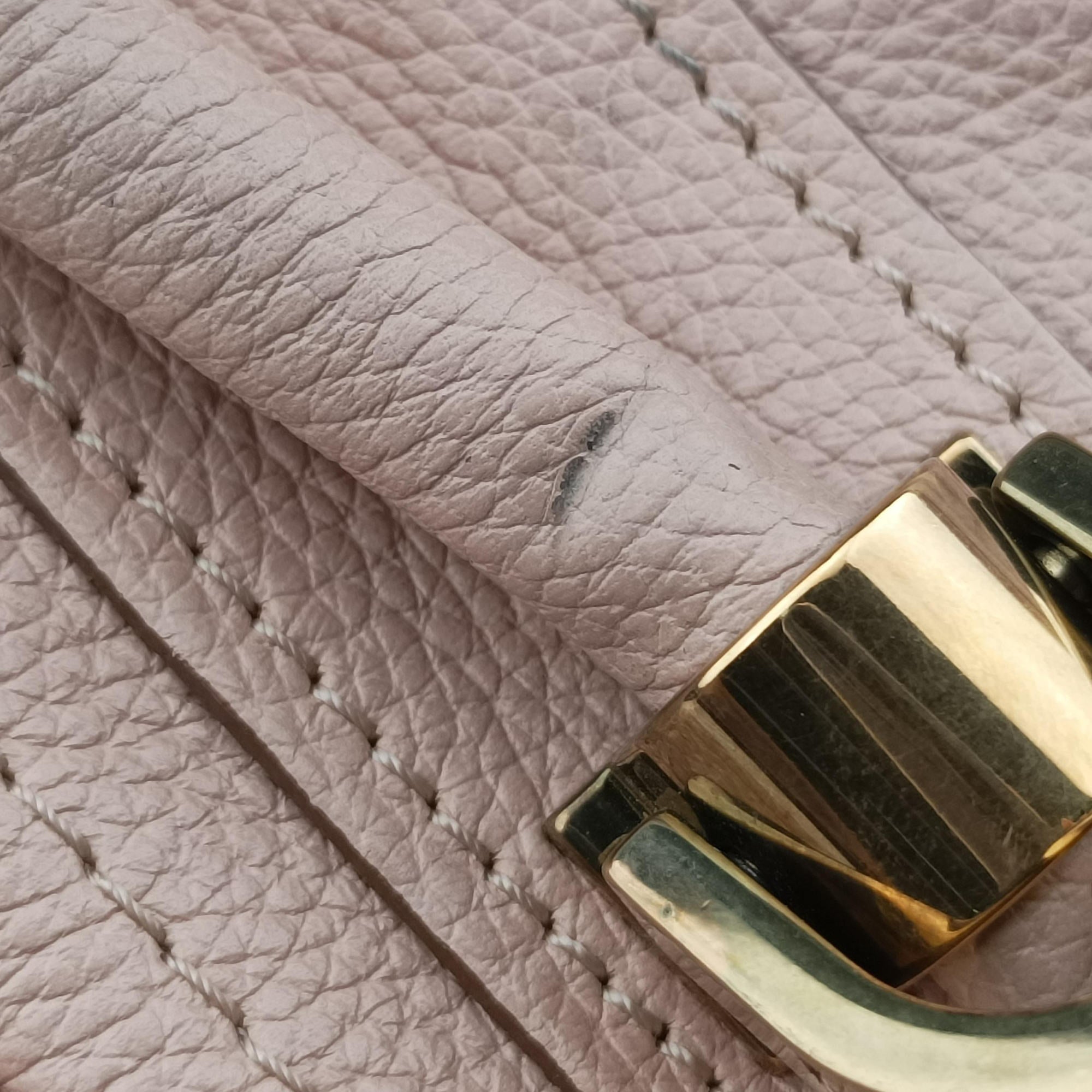 Pre-owned Chloe Paraty Pink Leather  shoulderbag | stylenewstar