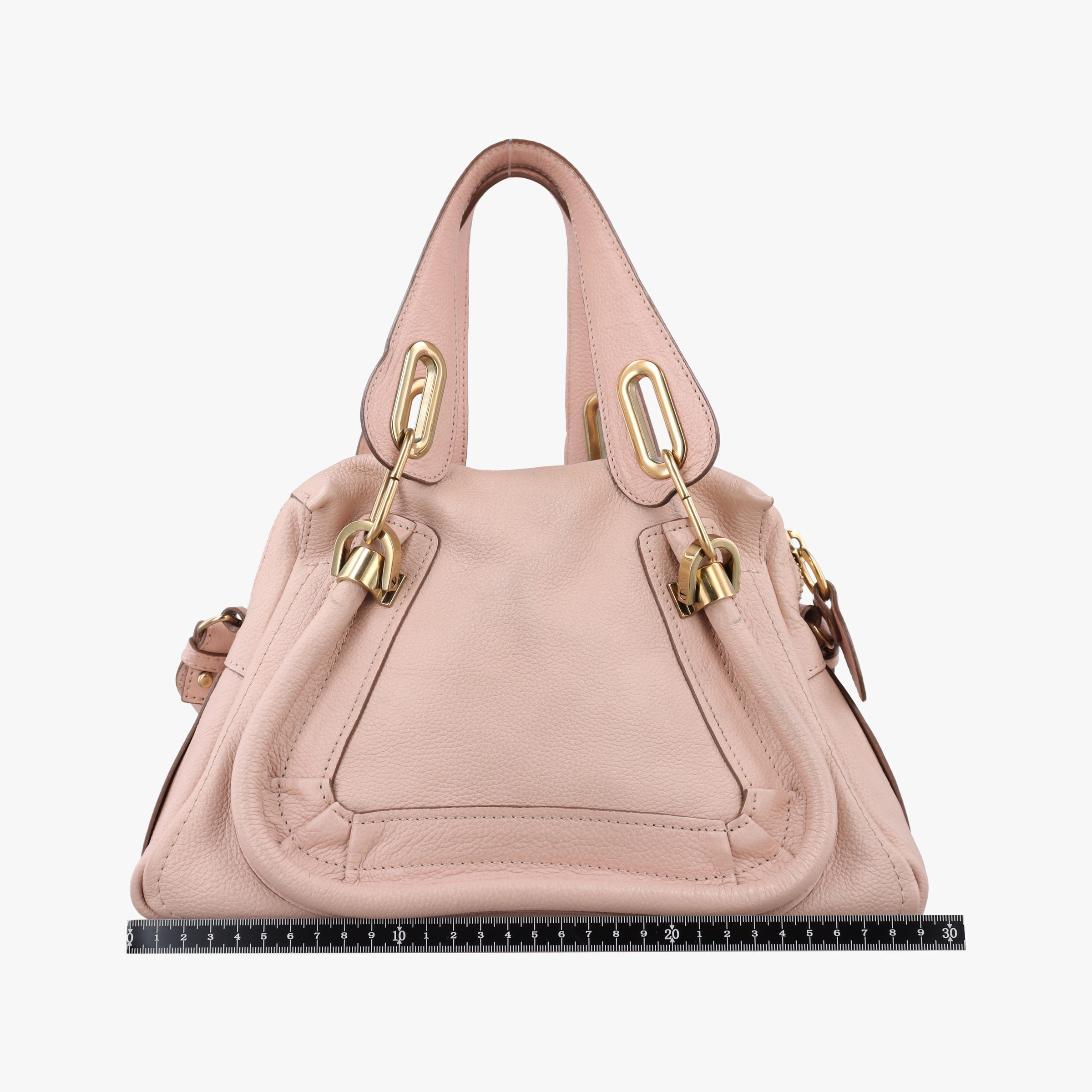 Pre-owned Chloe Paraty Pink Leather  shoulderbag | stylenewstar