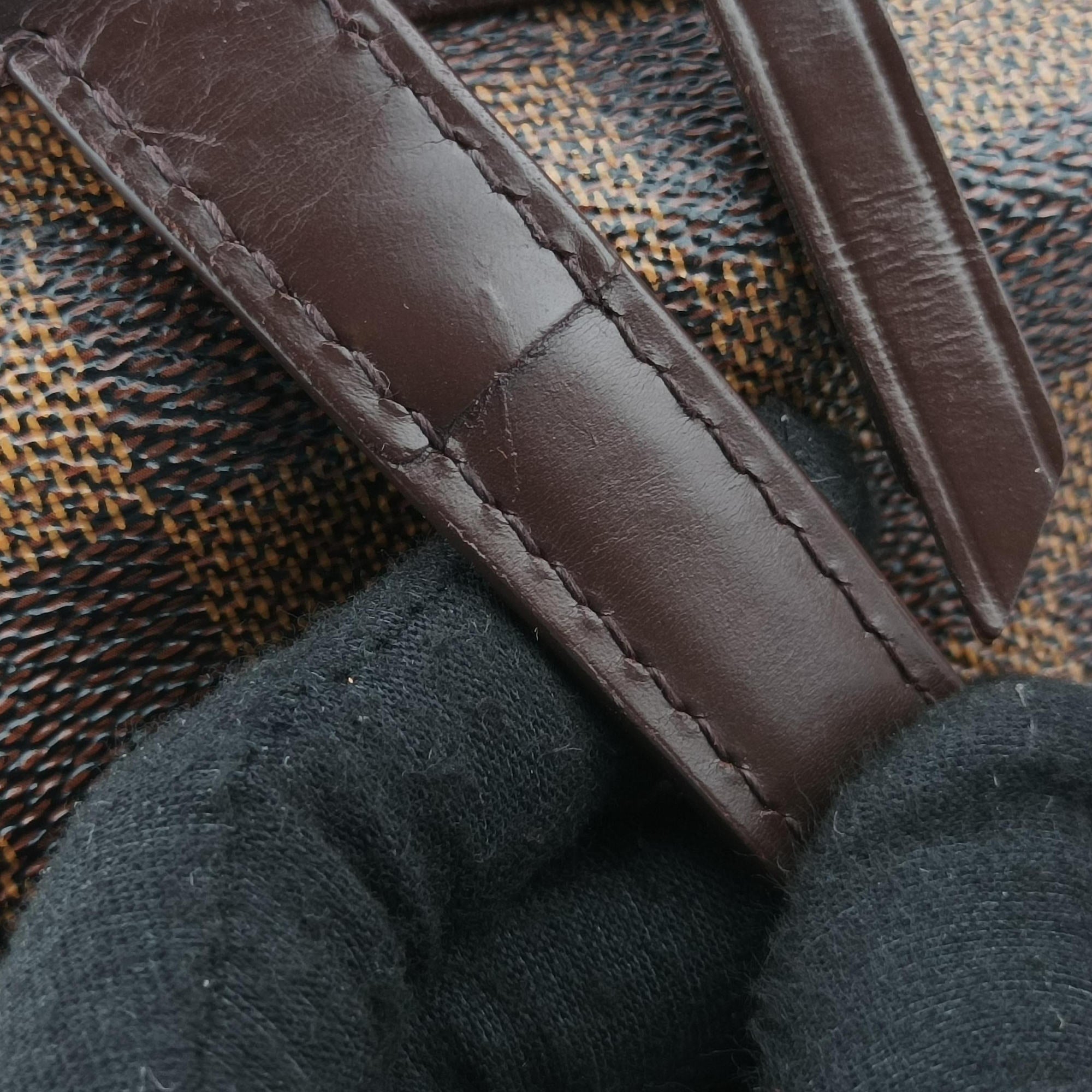 Pre-owned Louis Vuitton WESTMINSTER GM EBENE Damier Canvas N41103 shoulderbag | stylenewstar