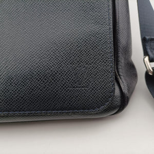 Vintage Louis Vuitton ANDREI ARDOISE Taiga M32482 shoulderbag | stylenewstar