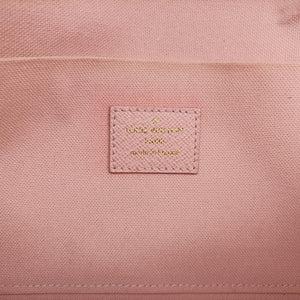 Secondhand Louis Vuitton Pochette FeLICIE AZUR Damier Canvas N63106 shoulderbag | stylenewstar