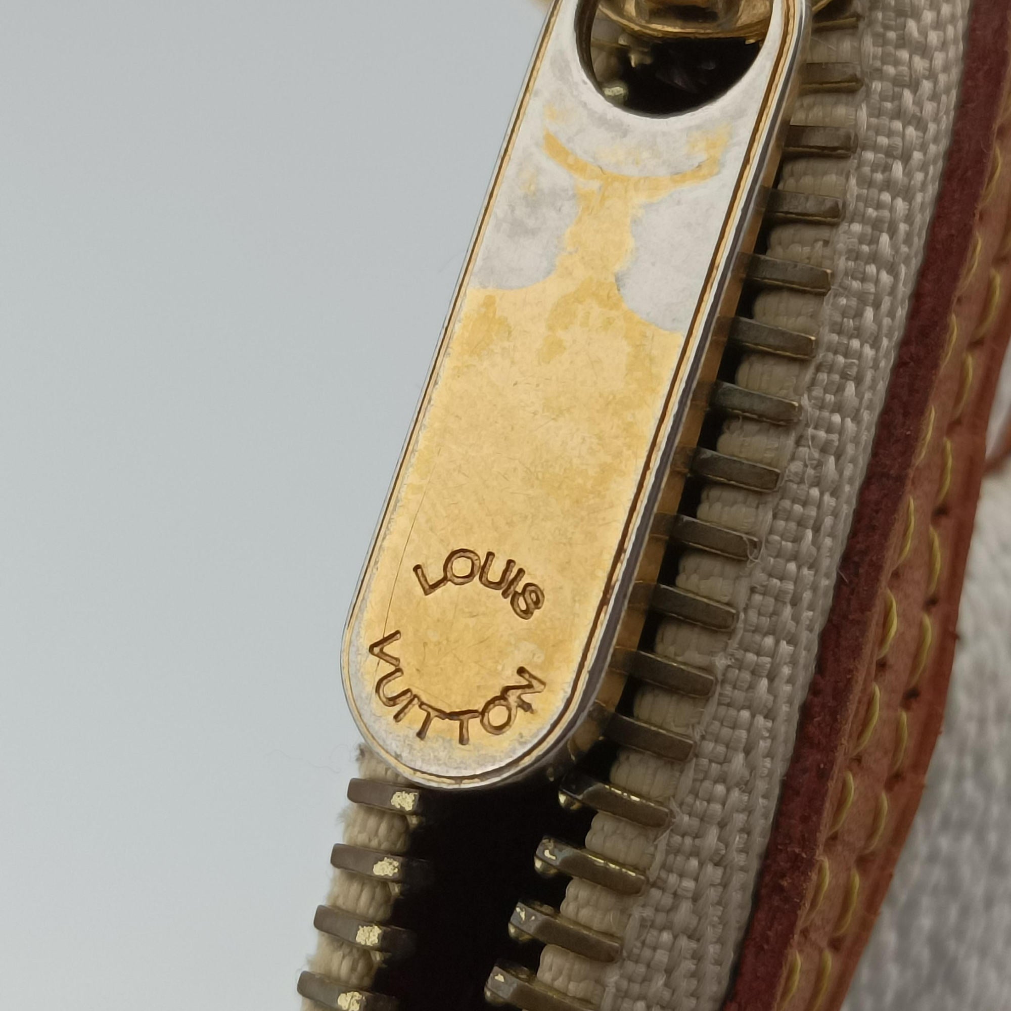 Pre-owned Louis Vuitton Pochette Mira MM Pouch white Monogram Multicolor M60096 handbag | stylenewstar