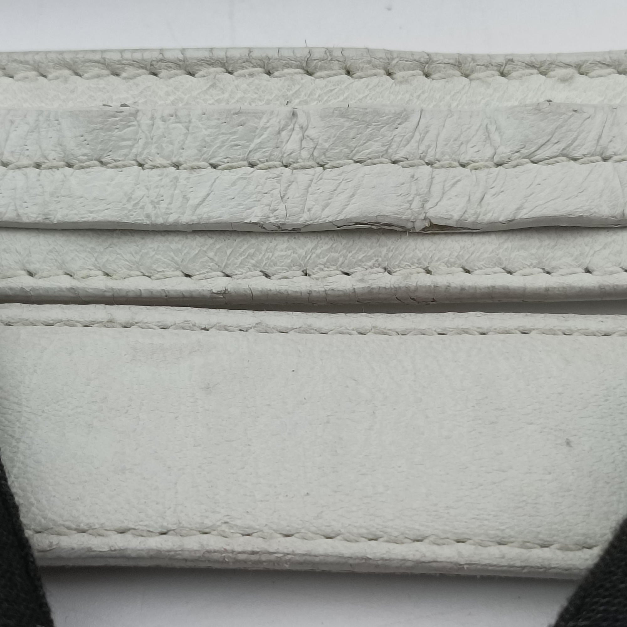 Pre-owned Christian Dior Soft Lady Dior Canage INTRECCIATO Tote White lambskin  handbag | stylenewstar