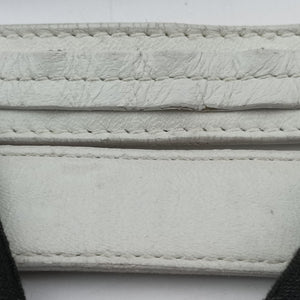 Pre-owned Christian Dior Soft Lady Dior Canage INTRECCIATO Tote White lambskin  handbag | stylenewstar