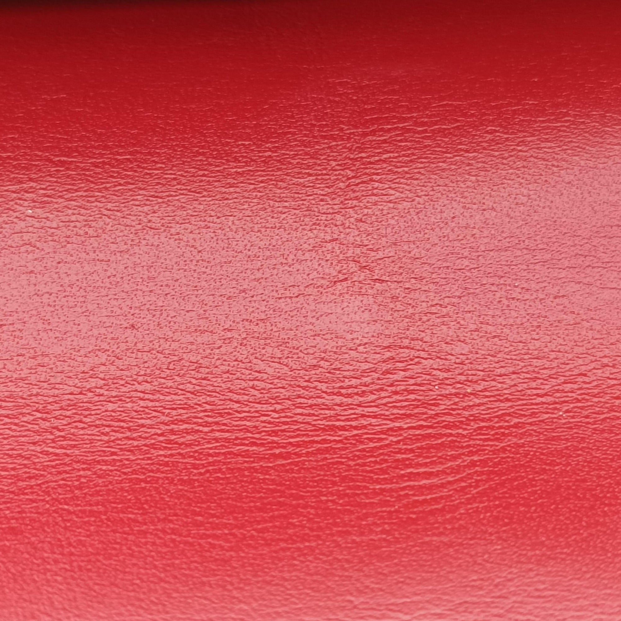 Pre-owned Gucci Queen Margaret White×Red×Blue×Pink Leather 476541 shoulderbag | stylenewstar
