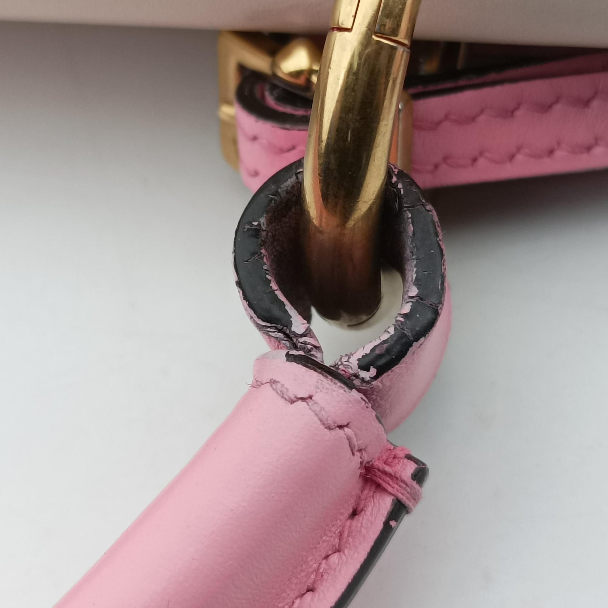Pre-owned Gucci Queen Margaret White×Red×Blue×Pink Leather 476541 shoulderbag | stylenewstar