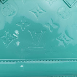 Vintage Louis Vuitton Alma BB Blue Lagon Vernis M91696 shoulderbag | stylenewstar