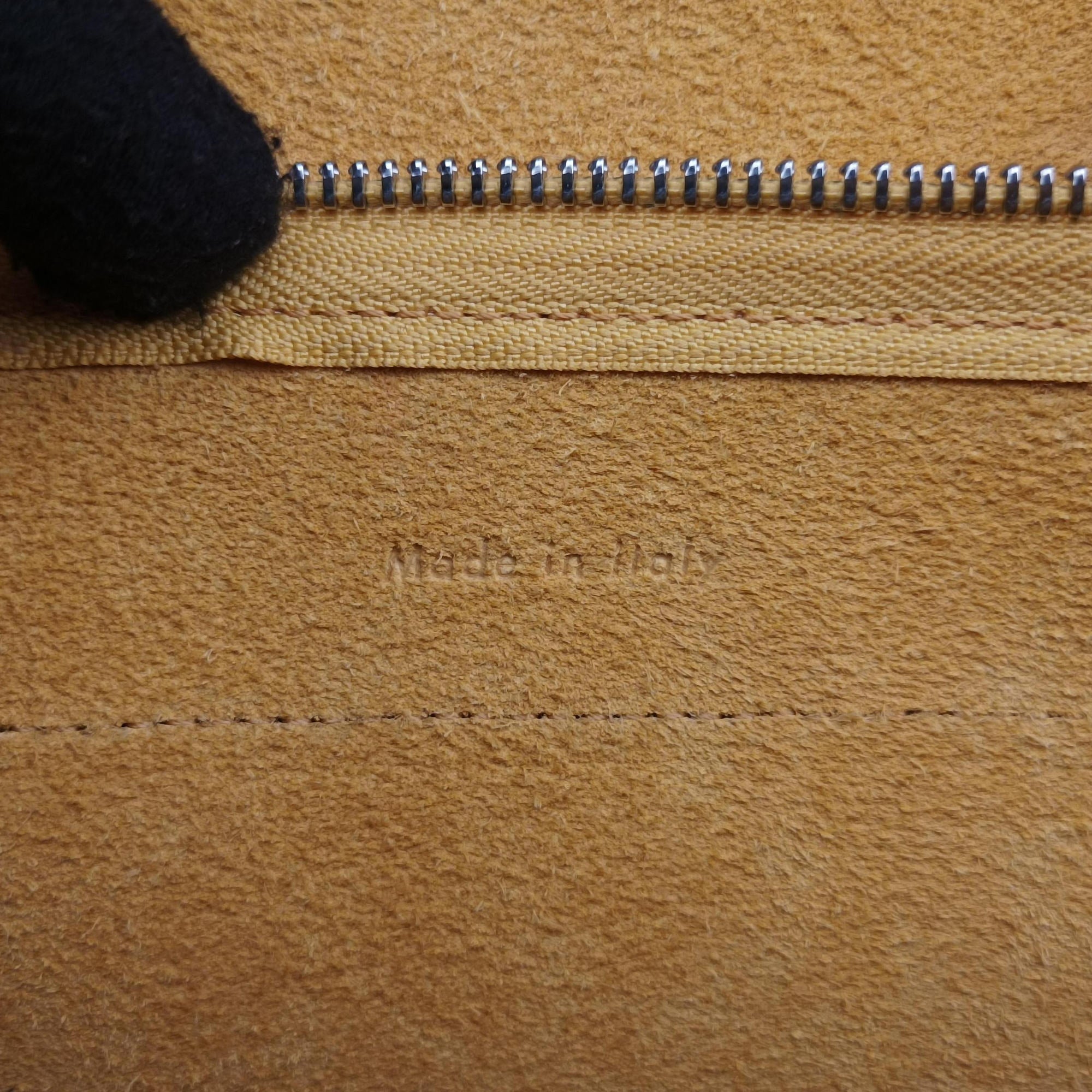 Vintage Celine Belt NANO Yellow Leather  shoulderbag | stylenewstar