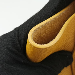 Vintage Celine Belt NANO Yellow Leather  shoulderbag | stylenewstar