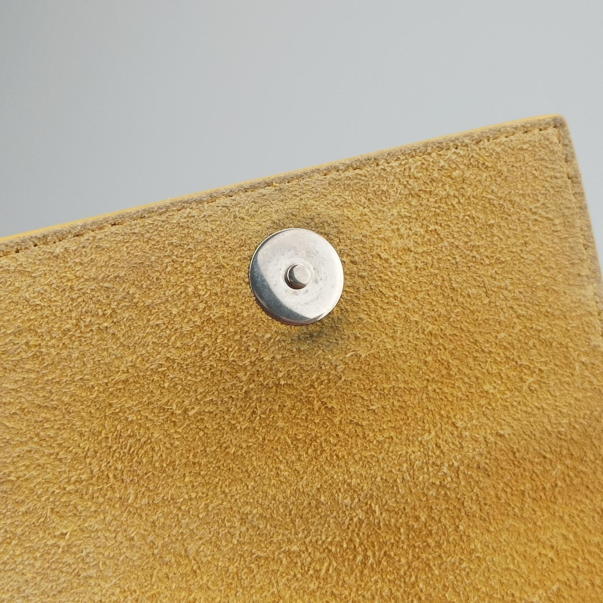 Vintage Celine Belt NANO Yellow Leather  shoulderbag | stylenewstar