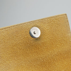 Vintage Celine Belt NANO Yellow Leather  shoulderbag | stylenewstar