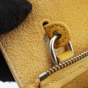 Vintage Celine Belt NANO Yellow Leather  shoulderbag | stylenewstar