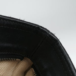 Pre-owned Gucci GG Canvas Web Sherry Line Tote Black Leather×Canvas 308928 handbag | stylenewstar