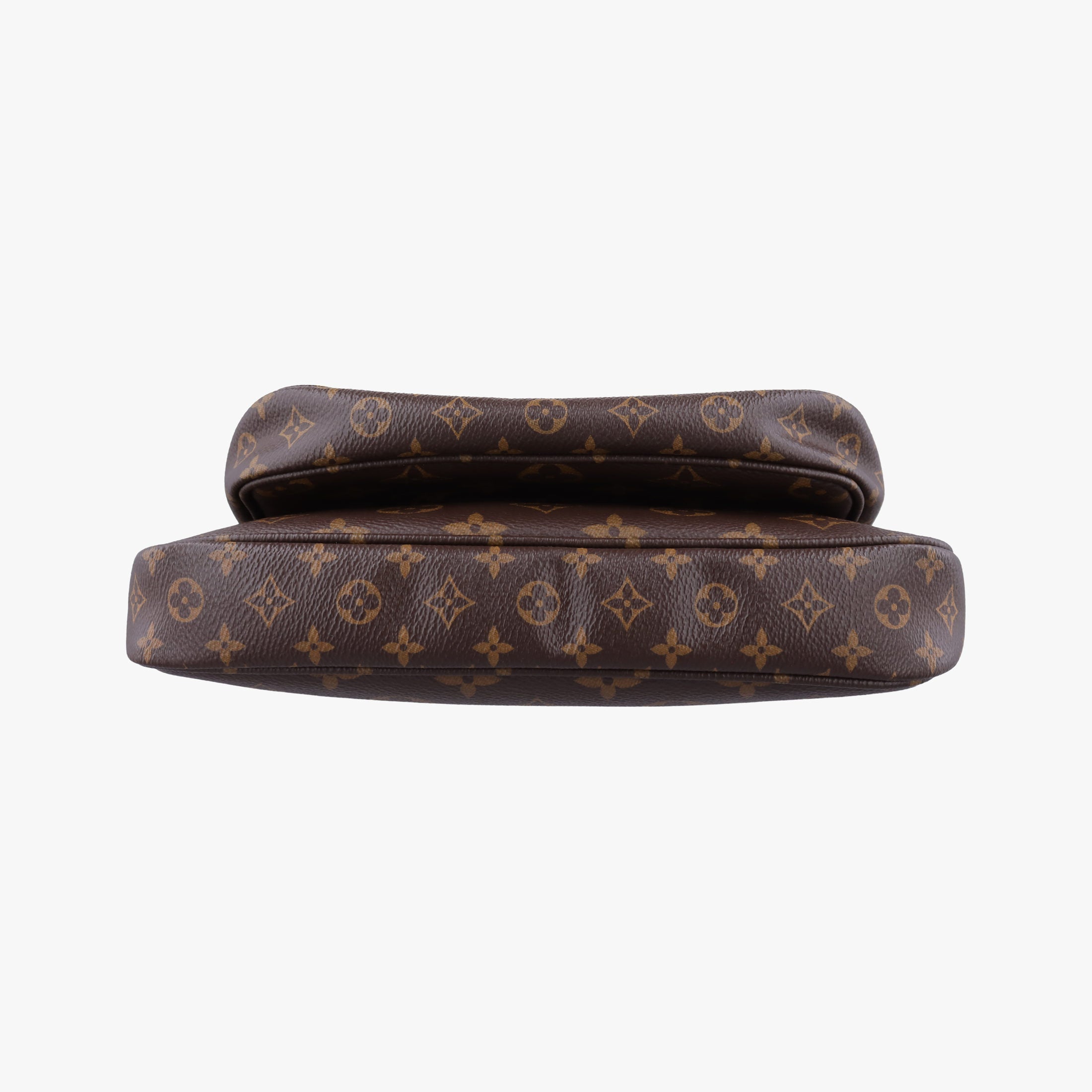 Pre-owned Louis Vuitton Multi Pochette Accessoir brown×khaki Monogram Canvas M44813 shoulderbag | stylenewstar