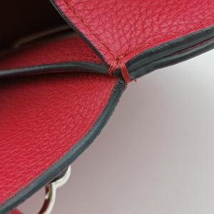 Pre-owned Moynat Legenne PM Red leather  shoulderbag | stylenewstar