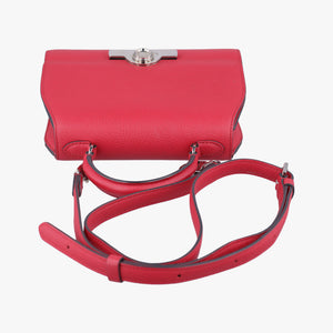 Pre-owned Moynat Legenne PM Red leather  shoulderbag | stylenewstar