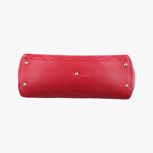 Secondhand Gucci GG Marmont Red Leather 443505 shoulderbag | stylenewstar