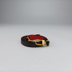 Pre-owned Louis Vuitton MARIGNAN Brown×COQUELICOT Monogram Canvas×calf leather M44286 shoulderbag | stylenewstar