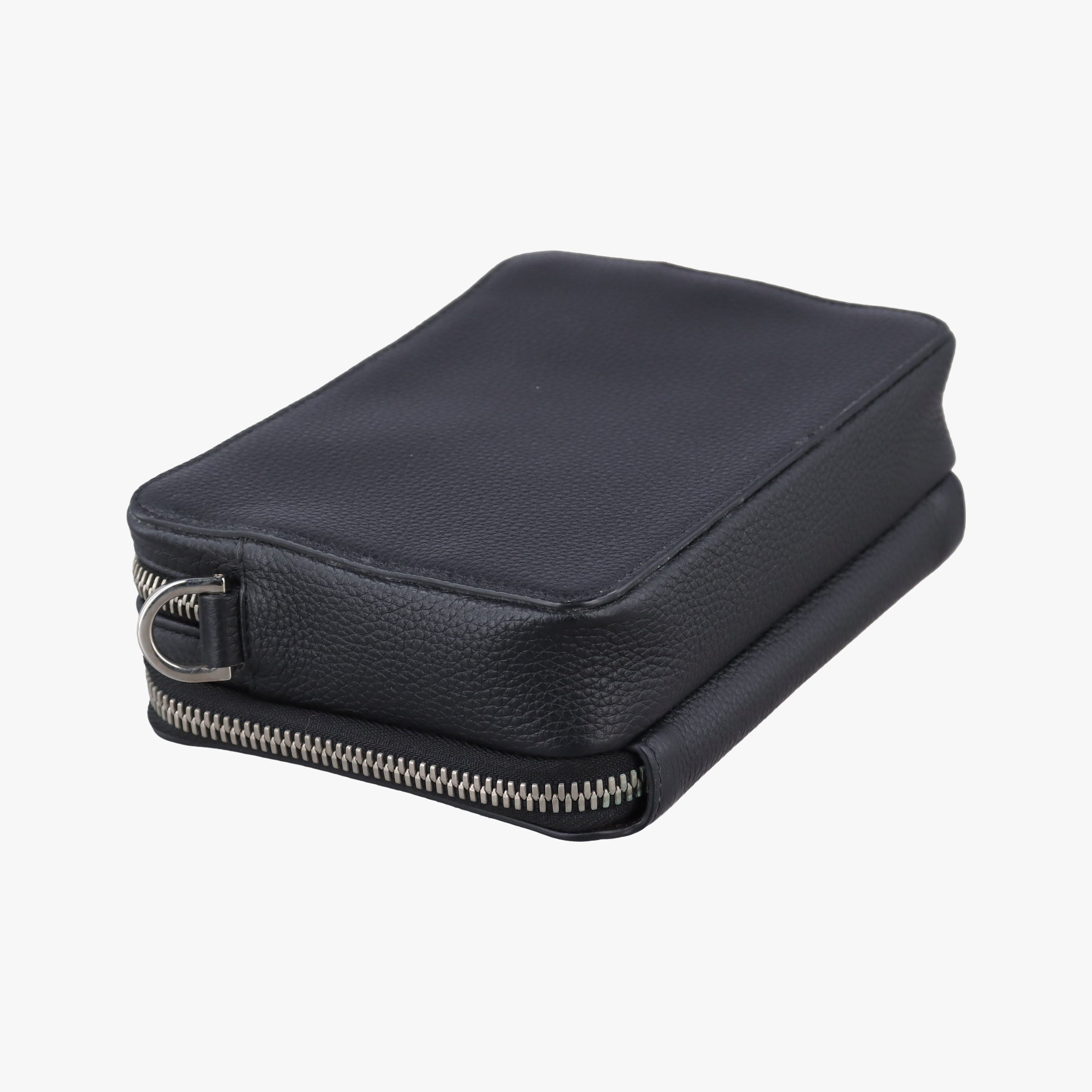 Pre-owned Christian Dior Shawn Stussy collaboration Black Leather  shoulderbag | stylenewstar