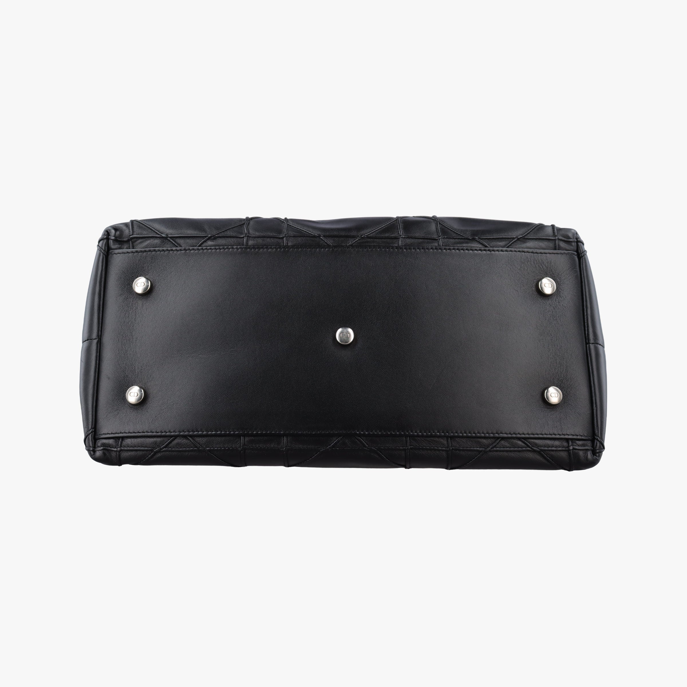 Vintage Christian Dior granville Black lambskin  handbag | stylenewstar