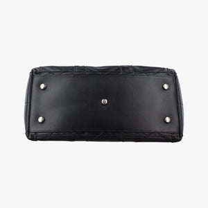 Vintage Christian Dior granville Black lambskin  handbag | stylenewstar