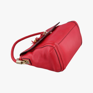 Pre-owned Gucci Bella Red Leather 282301 shoulderbag | stylenewstar