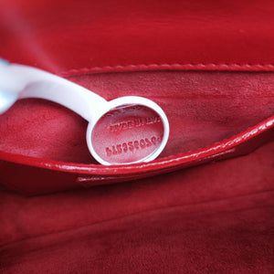 Pre-owned Yves Saint Laurent KATE Red Leather 326076 shoulderbag | stylenewstar