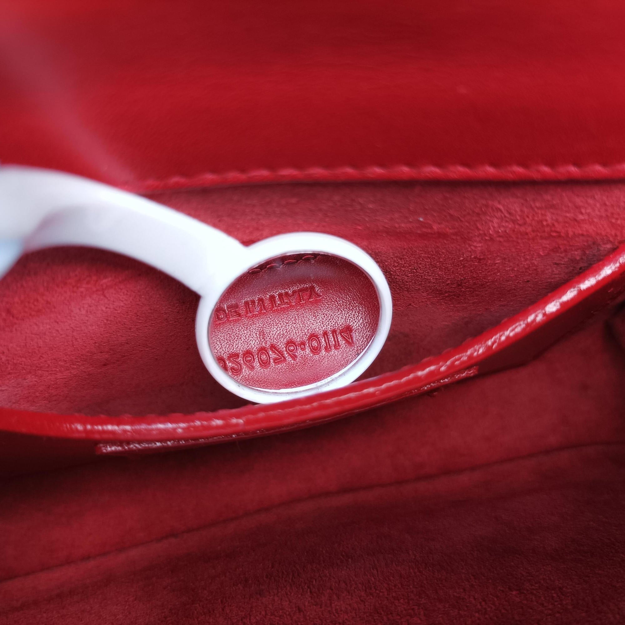Pre-owned Yves Saint Laurent KATE Red Leather 326076 shoulderbag | stylenewstar