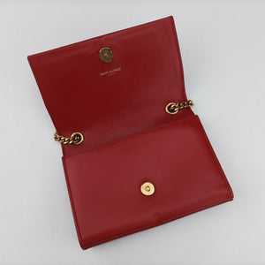 Pre-owned Yves Saint Laurent KATE Red Leather 326076 shoulderbag | stylenewstar