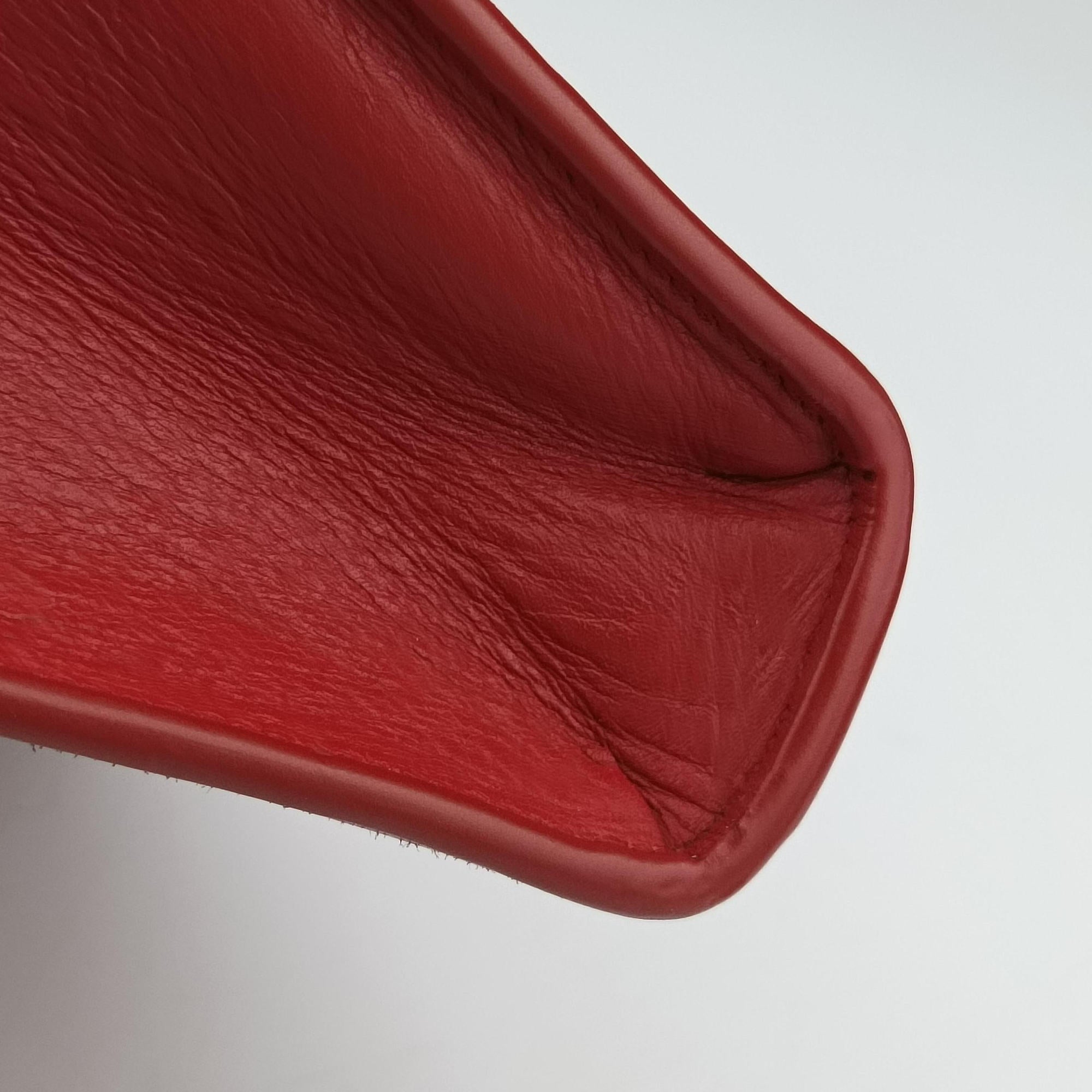 Pre-owned Yves Saint Laurent KATE Red Leather 326076 shoulderbag | stylenewstar