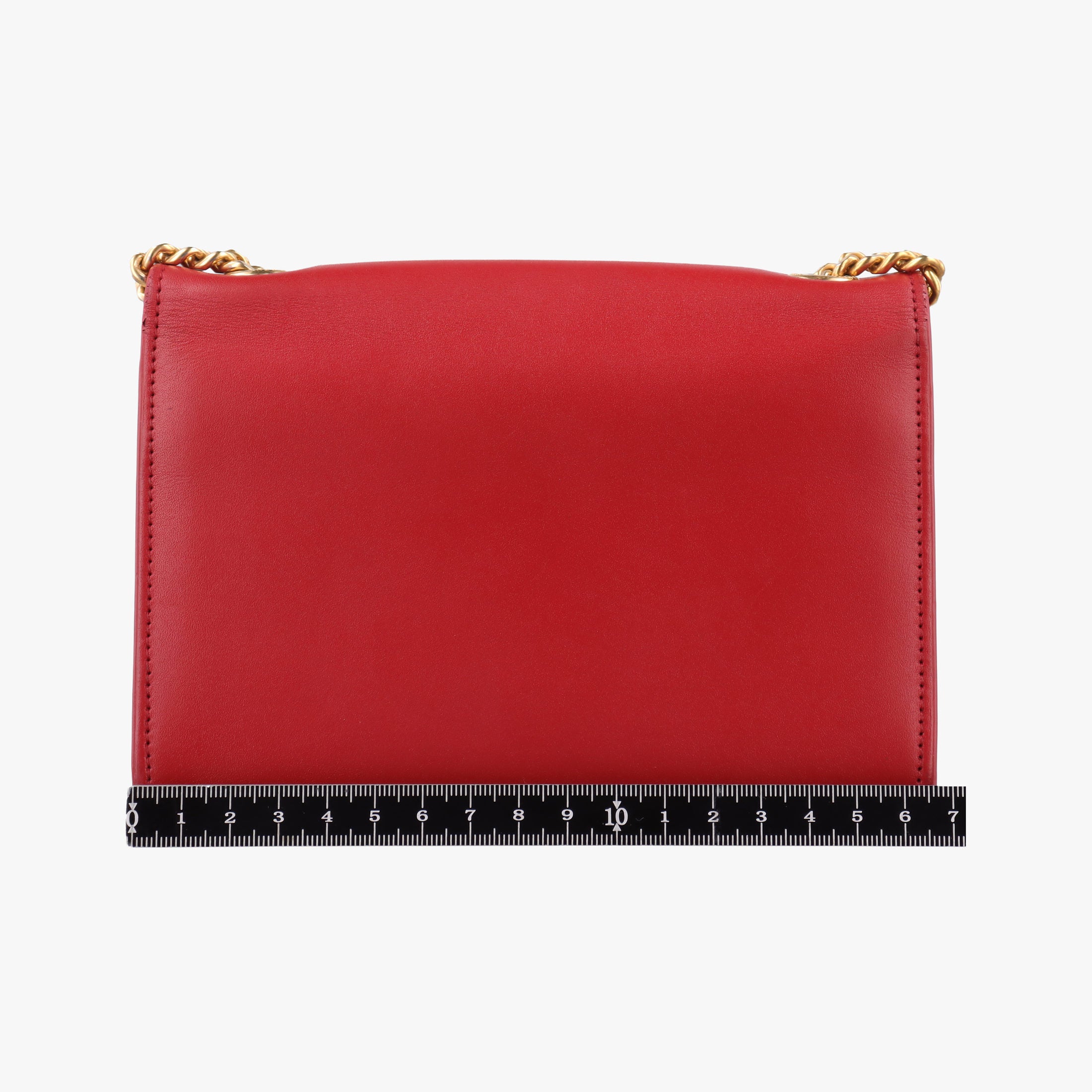 Pre-owned Yves Saint Laurent KATE Red Leather 326076 shoulderbag | stylenewstar