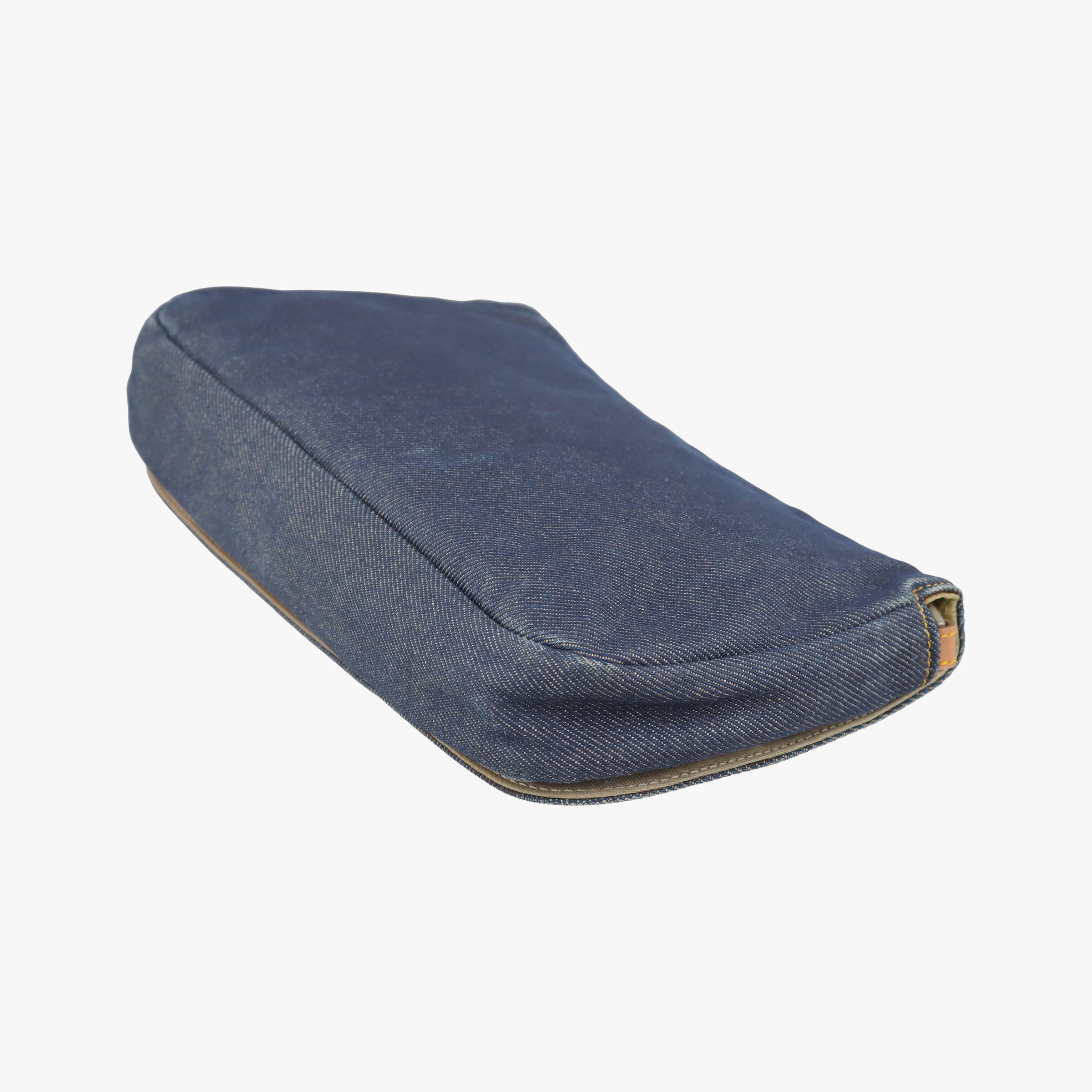 Pre-owned Christian Dior Marispearl Navy denim  shoulderbag | stylenewstar