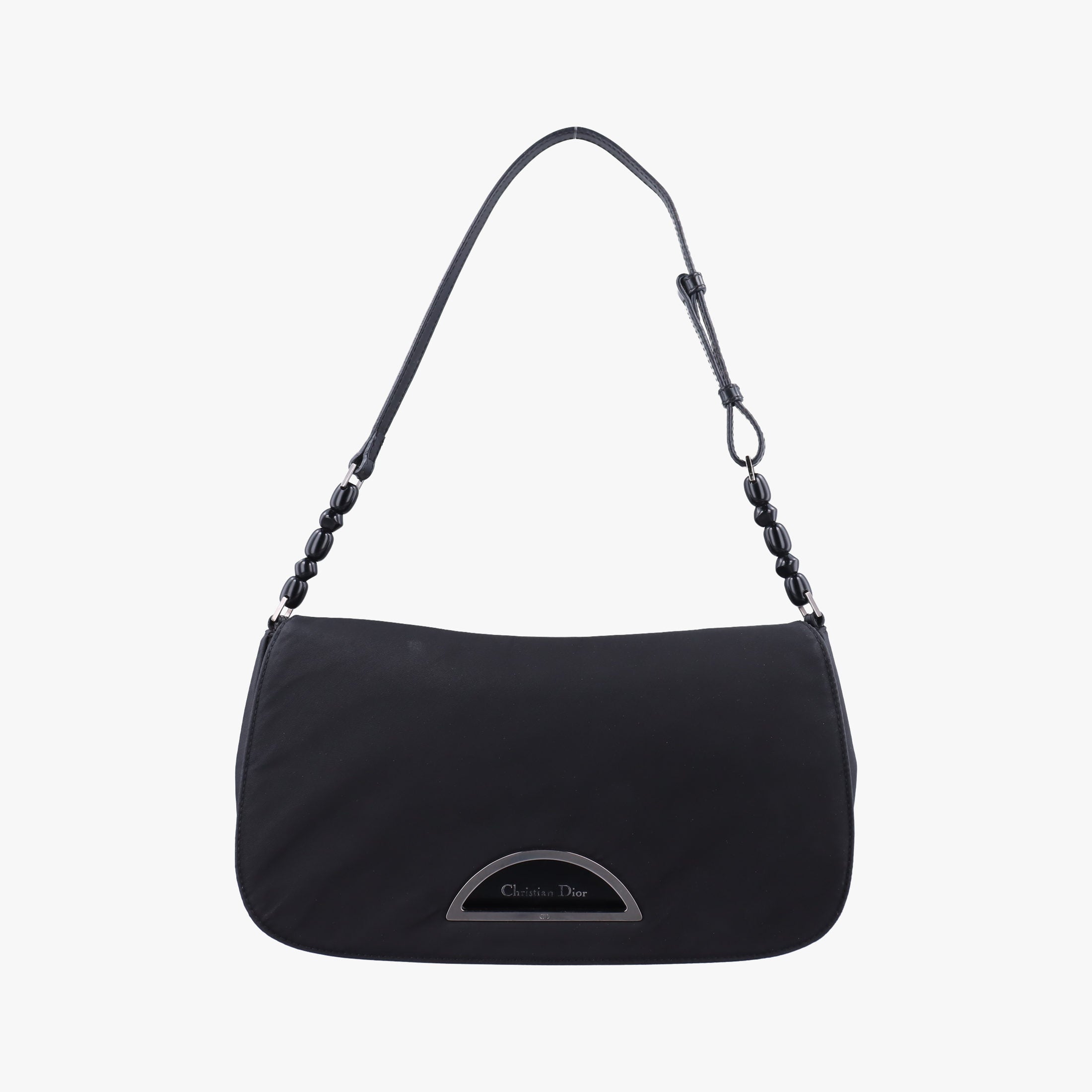 Secondhand Christian Dior Malice pearl Black canvas  shoulderbag | stylenewstar