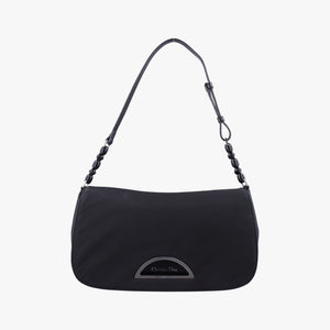 Secondhand Christian Dior Malice pearl Black canvas  shoulderbag | stylenewstar