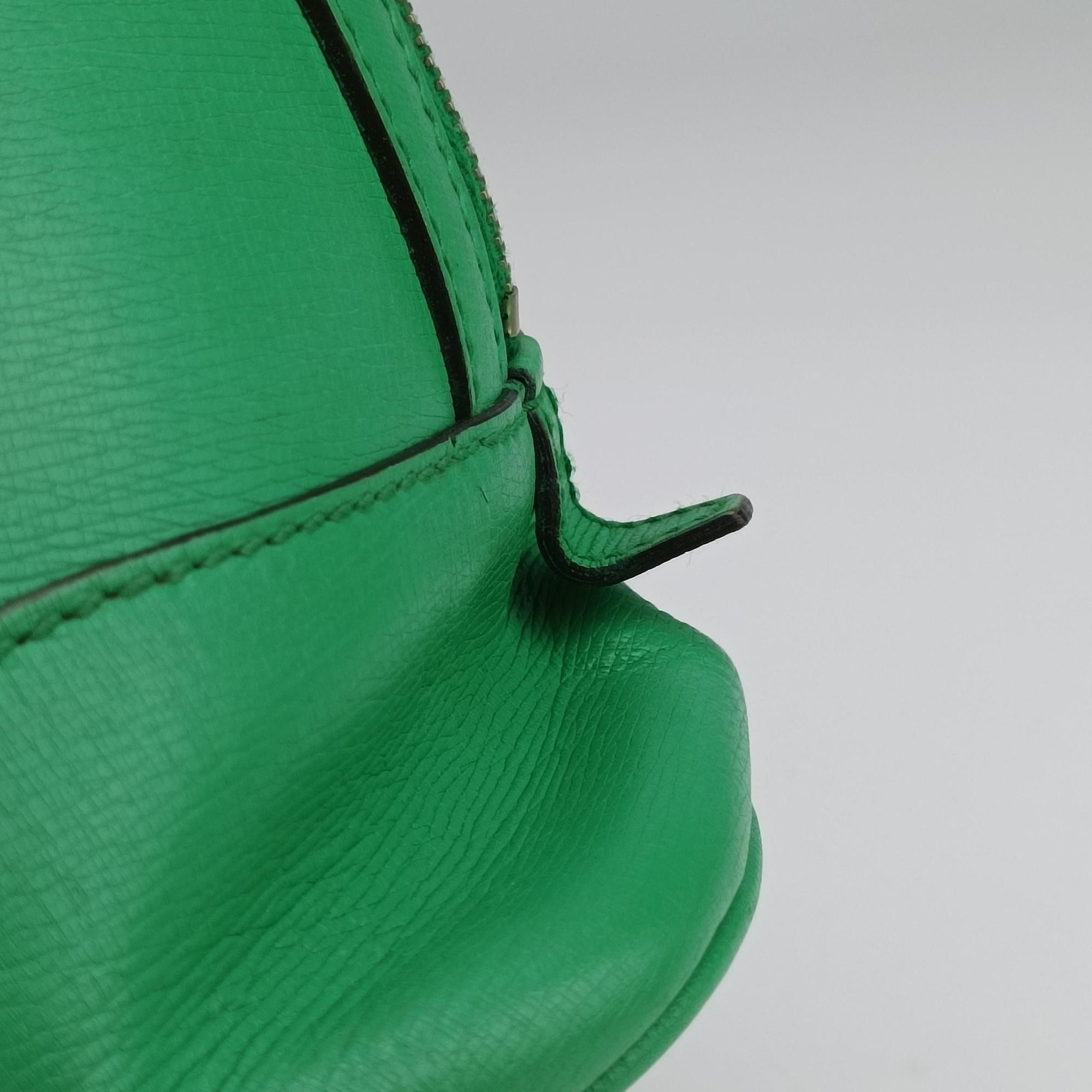 Vintage Gucci Microguccissima Green Leather 309617 shoulderbag | stylenewstar