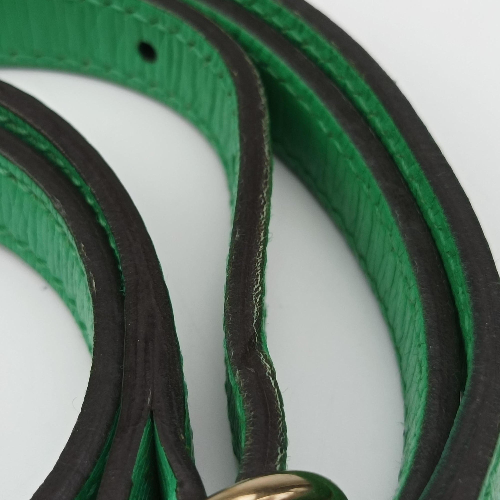 Vintage Gucci Microguccissima Green Leather 309617 shoulderbag | stylenewstar