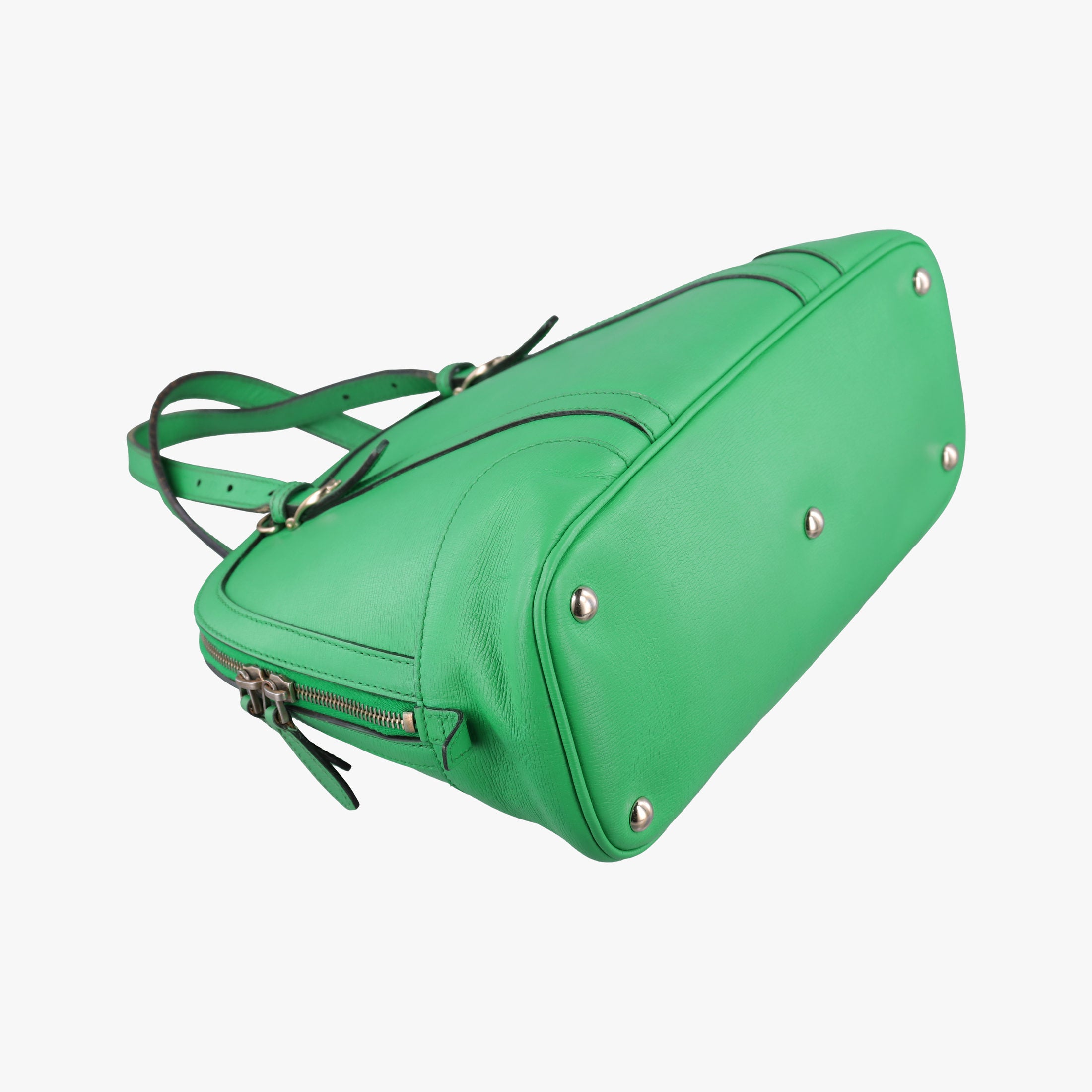 Vintage Gucci Microguccissima Green Leather 309617 shoulderbag | stylenewstar