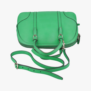 Vintage Gucci Microguccissima Green Leather 309617 shoulderbag | stylenewstar