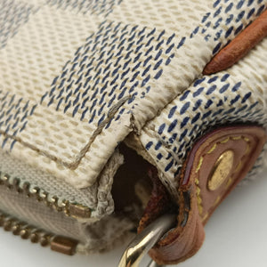 Pre-owned Louis Vuitton EVA AZUR Damier Canvas N55214 shoulderbag | stylenewstar