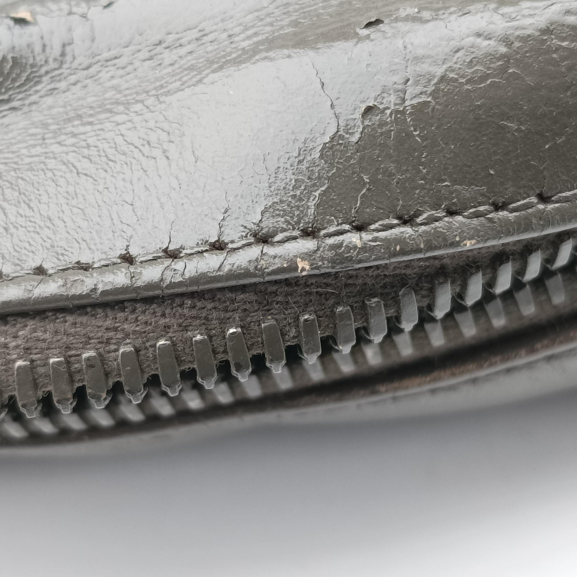 Pre-owned Bottega Veneta Intrecciato Grey lambskin  shoulderbag | stylenewstar