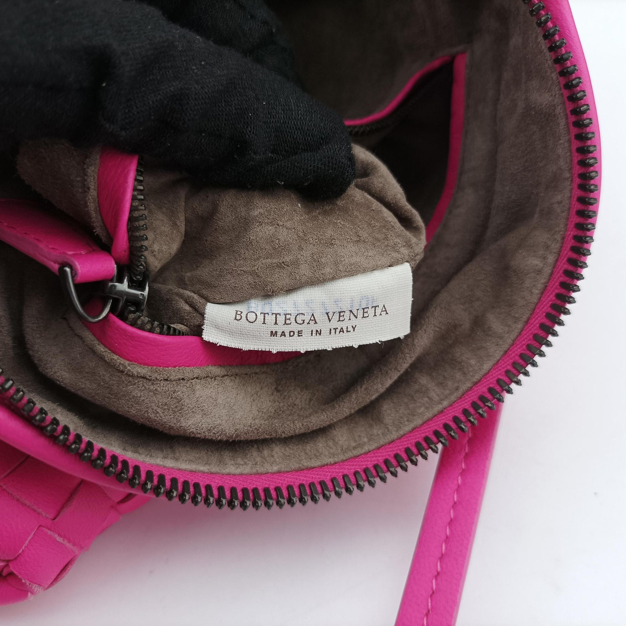 Vintage Bottega Veneta NODINI Intrecciato Rose lambskin  shoulderbag | stylenewstar