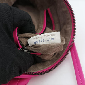 Vintage Bottega Veneta NODINI Intrecciato Rose lambskin  shoulderbag | stylenewstar