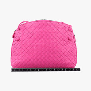 Vintage Bottega Veneta NODINI Intrecciato Rose lambskin  shoulderbag | stylenewstar